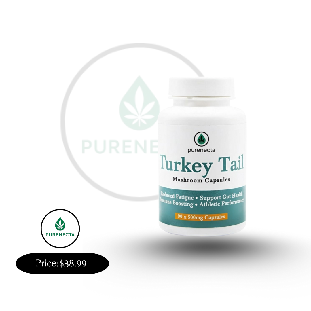 Turkey Tail Gut & Immunity Prebiotic & Immune Blend 90 Capsules