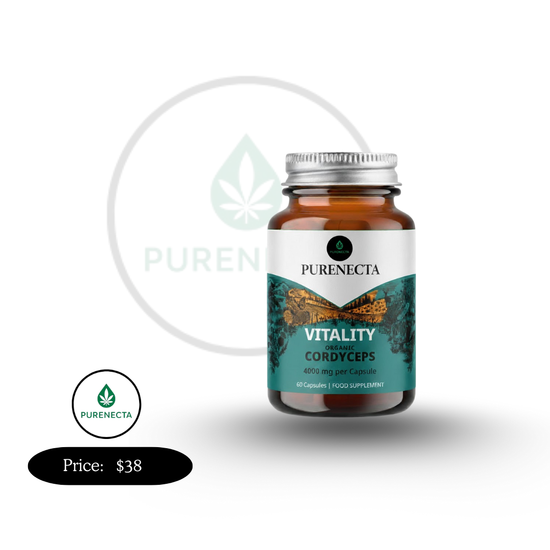 Cordyceps Energy Max Natural Energy & Endurance Booster 60 Capsules